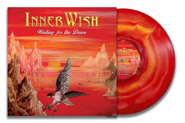 Innerwish – WAITING FOR THE DAWN (RED/YELLOW SWIRL VINYL) Vinyl LP