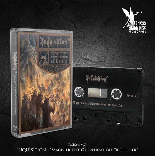 Inquisition – MAGNIFICENT GLORIFICATION OF LUCIFER Music Cassette