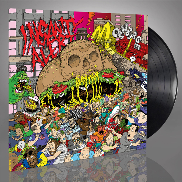 Insanity Alert – MOSHBURGER Vinyl LP