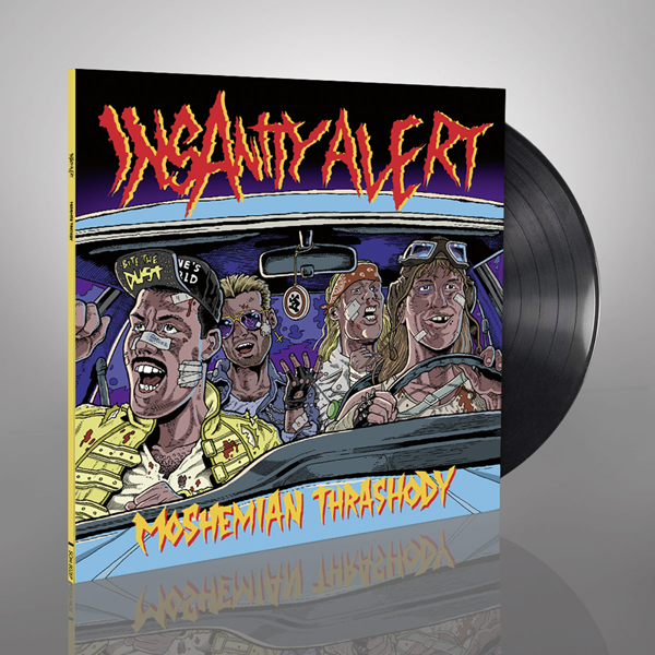 Insanity Alert – MOSHEMIAN THRASHODY EP Vinyl 10″