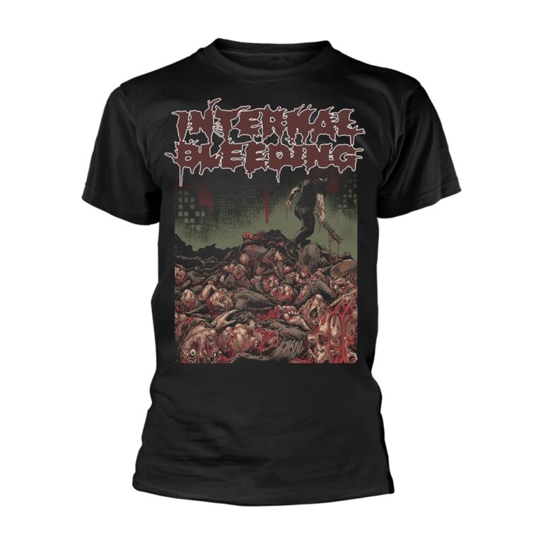 Internal Bleeding – Settle All Scores Front / Back Print T-Shirt