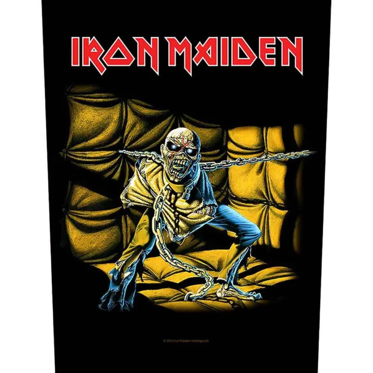 Iron Maiden Piece Of Mind Back Patch