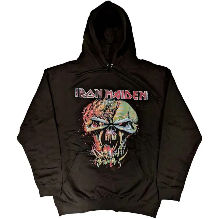Iron Maiden Final Frontier Big Head Pullover Hoodie