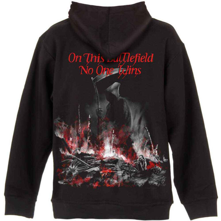 Iron Maiden Scuffed Trooper Zip Hoodie
