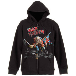 Iron Maiden Scuffed Trooper Zip Hoodie