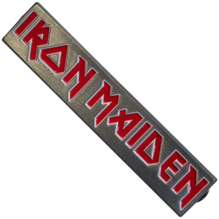 Iron Maiden Logo Pin Badge