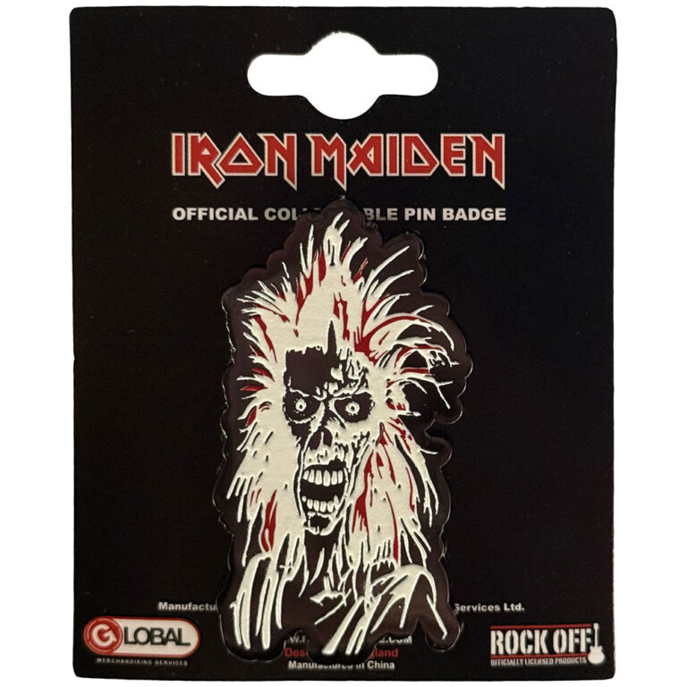 Iron Maiden Eddie Pin Badge