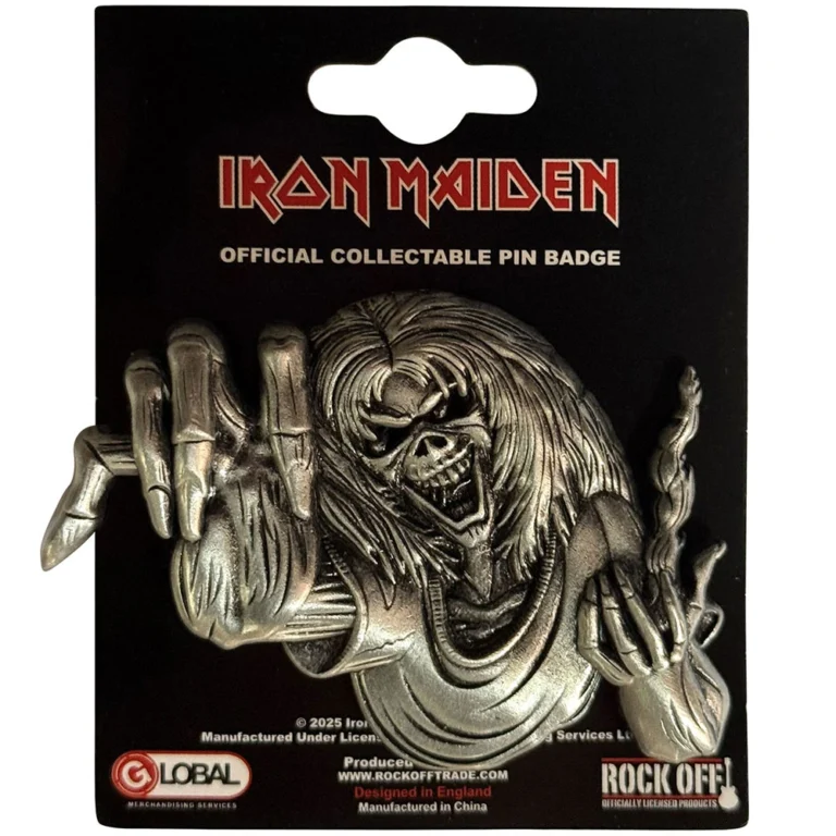Iron Maiden Number Of The Beast Eddie Pin Badge