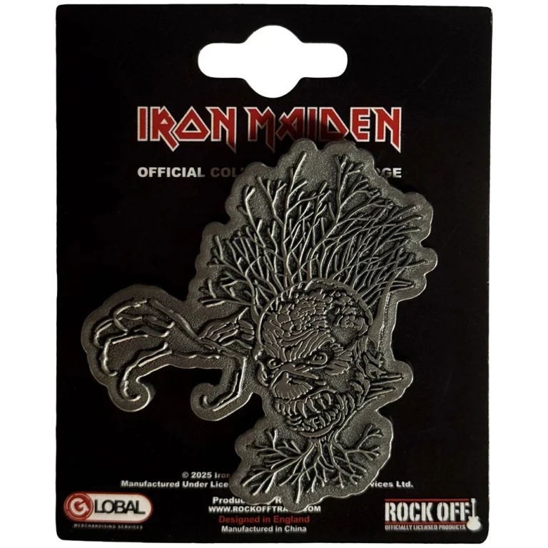 Iron Maiden Fear Of The Dark Eddie Pin Badge