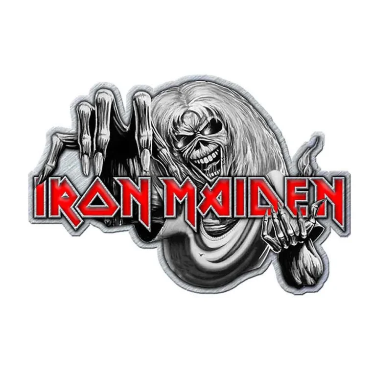 Iron Maiden Number Of The Beast Pin Badge