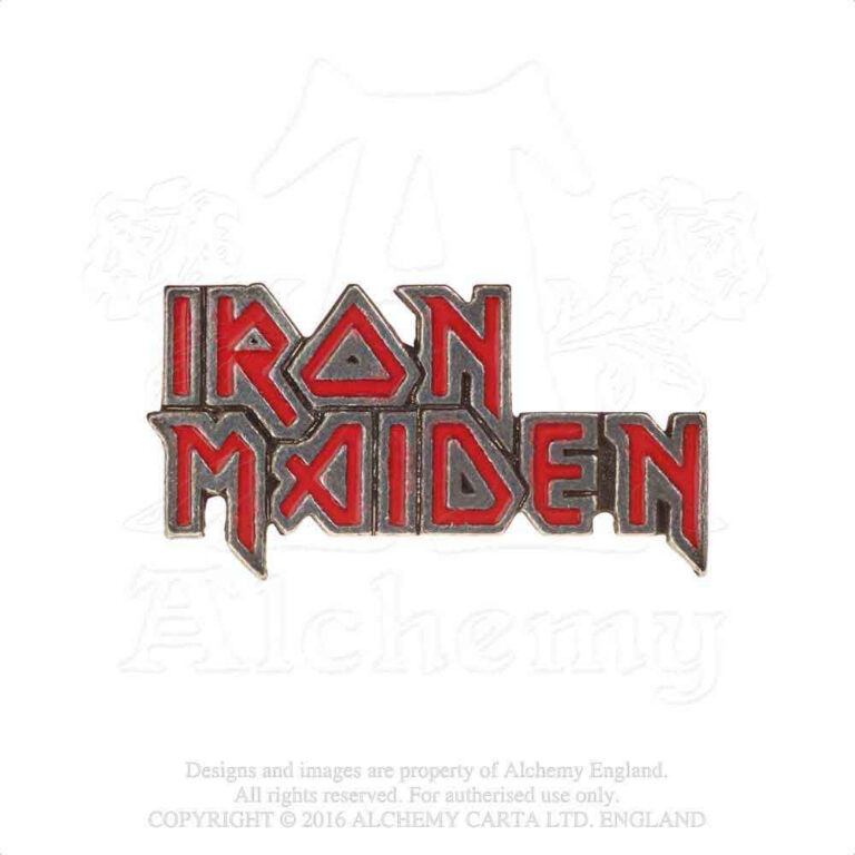Iron Maiden Enamelled Logo Pin Badge