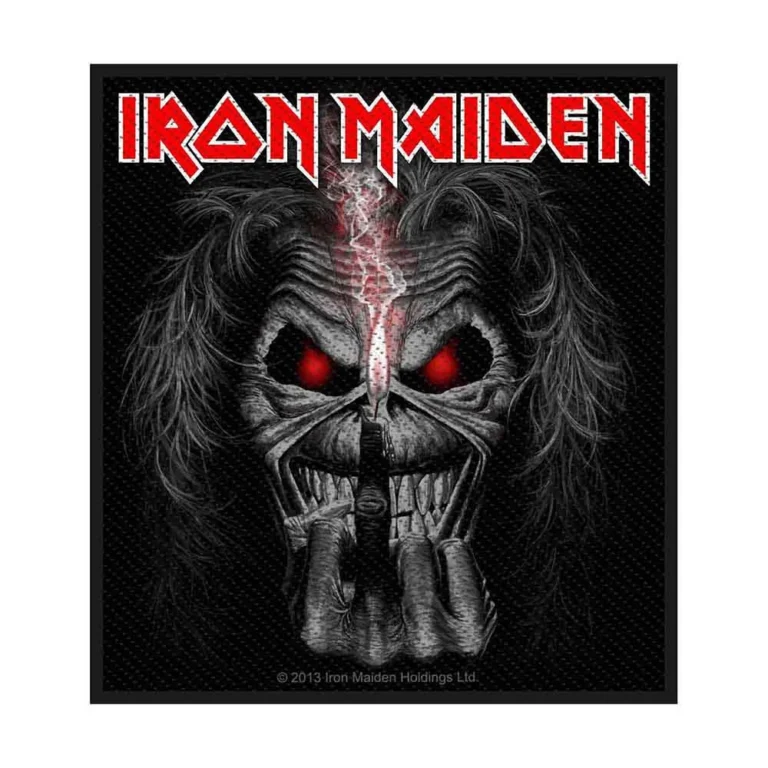 Iron Maiden Eddie Candle Finger Patch
