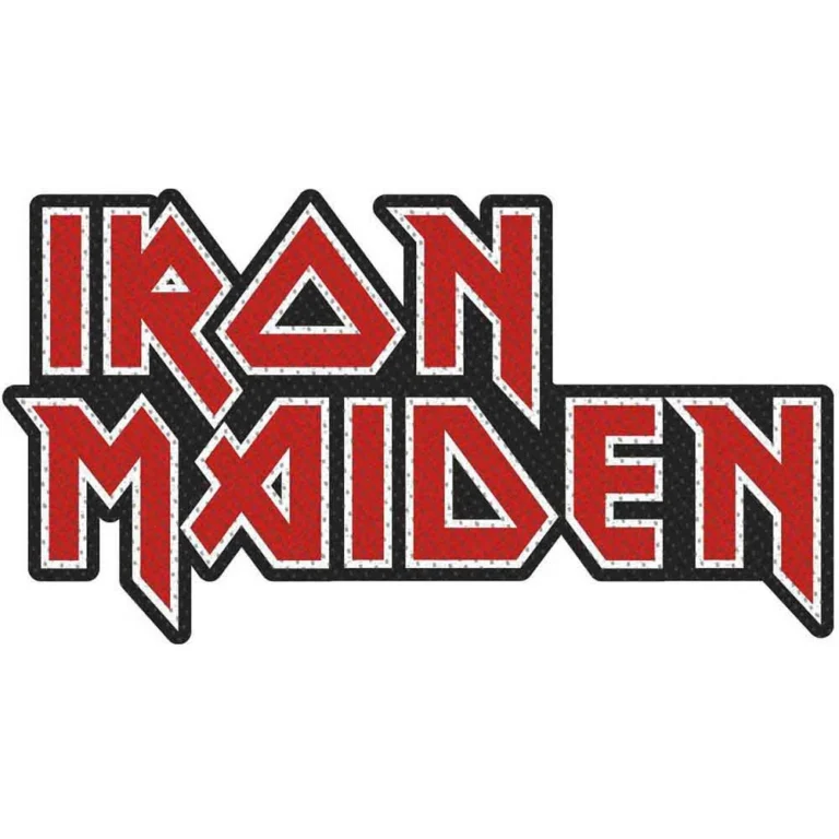 Iron Maiden Logo Cut Out Patch