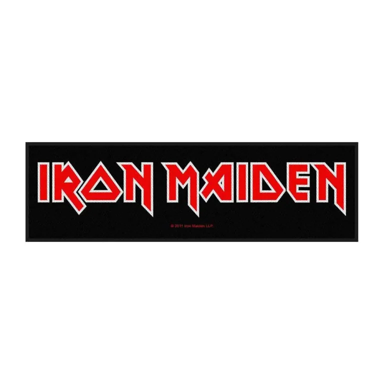Iron Maiden Logo Large Strip Patch (200mm x 50mm)