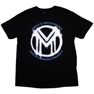 Bruce Dickinson The Mandrake Project Black Back Print T-Shirt