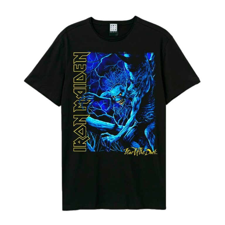Iron Maiden – Fear Of The Dark Blue T-Shirt