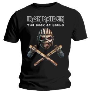 Iron Maiden Axe Colour Black T-Shirt