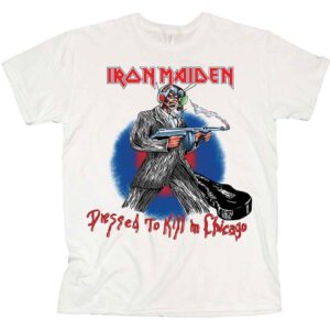 Iron Maiden Chicago Mutants White T-Shirt