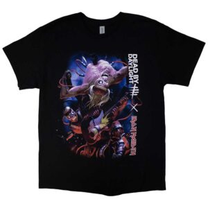 Iron Maiden Dead By Daylight Monster Eddie Black Back Print T-Shirt