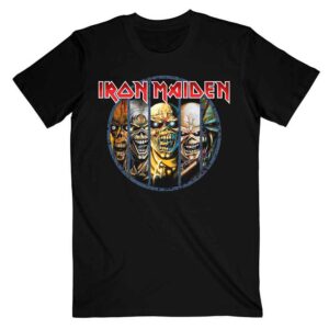 Iron Maiden Eddie Evolution Black T-Shirt