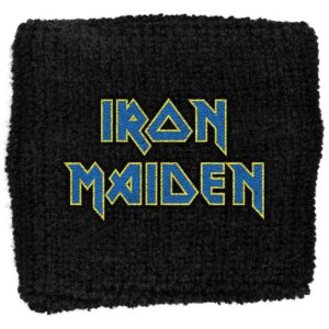 Iron Maiden Embroidered Wristband: Logo Flight 666 Embroidered Wristband