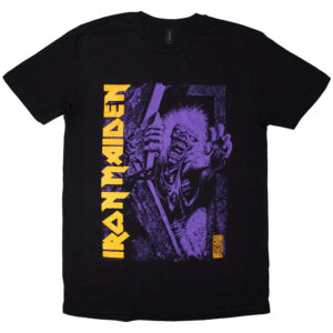 Iron Maiden Est. 1975 No Prayer Grave Purple Black T-Shirt