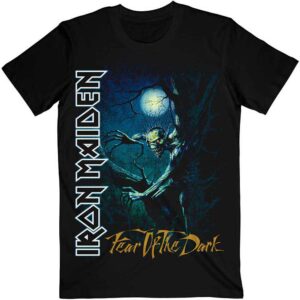 Iron Maiden Fear of the Dark Tree Sprite Black T-Shirt