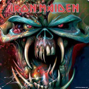 Iron Maiden Final Frontier Single Cork Coaster
