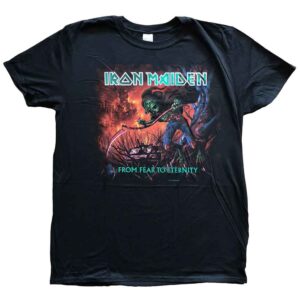 Iron Maiden From Fear to Eternity Album Black T-Shirt