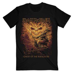 Iron Maiden Ghost of the Navigator Black T-Shirt