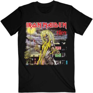 Iron Maiden Killers Cover Black T-Shirt