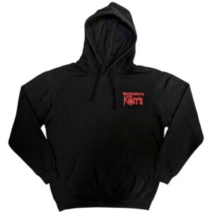 Iron Maiden Killers Eddie Black Back Print Pullover Hoodie