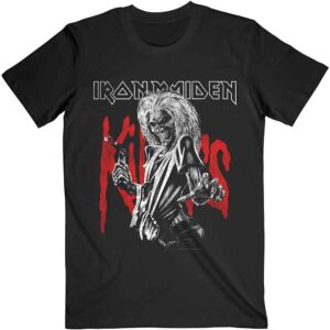 Iron Maiden Killers Eddie Large Graphic Distress T-Shirt
