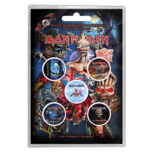 Iron Maiden Later Albums Badge Pack