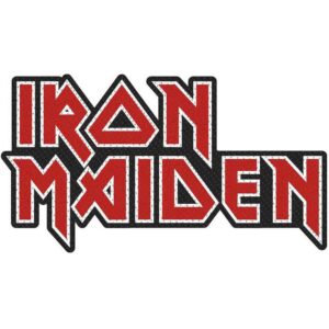 Iron Maiden Logo Cut Out Patch