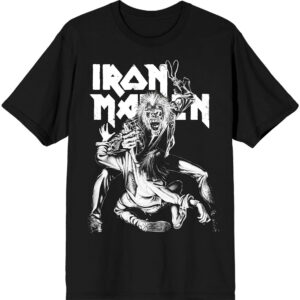 Iron Maiden No Prayer Claw Crop Black T-Shirt