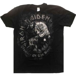 Iron Maiden Number Of The Beast Black Kids T-Shirt