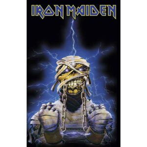 Iron Maiden Powerslave Eddie Textile Poster