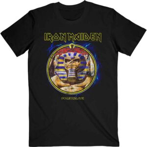Iron Maiden Powerslave Mummy Circle T-Shirt