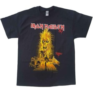 Iron Maiden Running Free Black T-Shirt