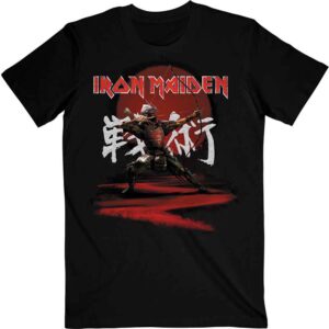Iron Maiden Senjutsu Eddie Archer Kanji Black T-Shirt