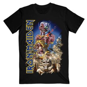Iron Maiden Somewhere Back in Time Black T-Shirt