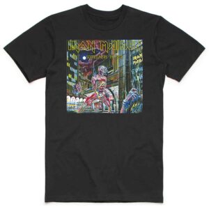 Iron Maiden Somewhere in Time Box Black T-Shirt