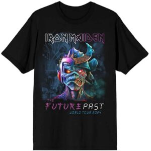Iron Maiden The Future Past World Tour '24 Black T-Shirt