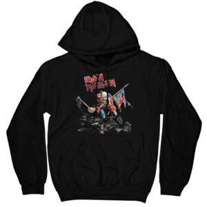 Iron Maiden The Trooper Black Pullover Hoodie