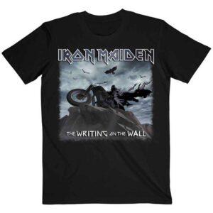 Iron Maiden The Writing on the Wall Single Cover Black T-Shirt