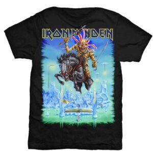 Iron Maiden Tour Trooper Back Print T-Shirt