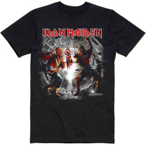 Iron Maiden Trooper 2022 Black T-Shirt