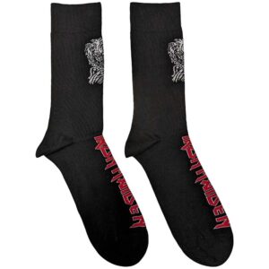 Iron Maiden Unisex Killers Eddie Black UK Size 7 - 11 Ankle Socks