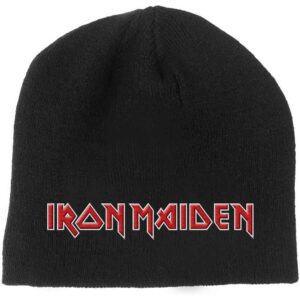 Iron Maiden Unisex Logo 2 Black Beanie Hat